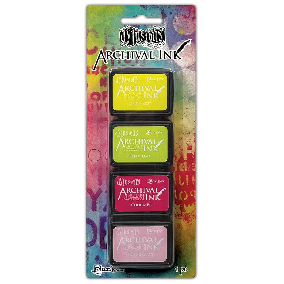 Ranger - Archival Ink Pad - Dylusion -  Mini Archival Pad Kit - #5
