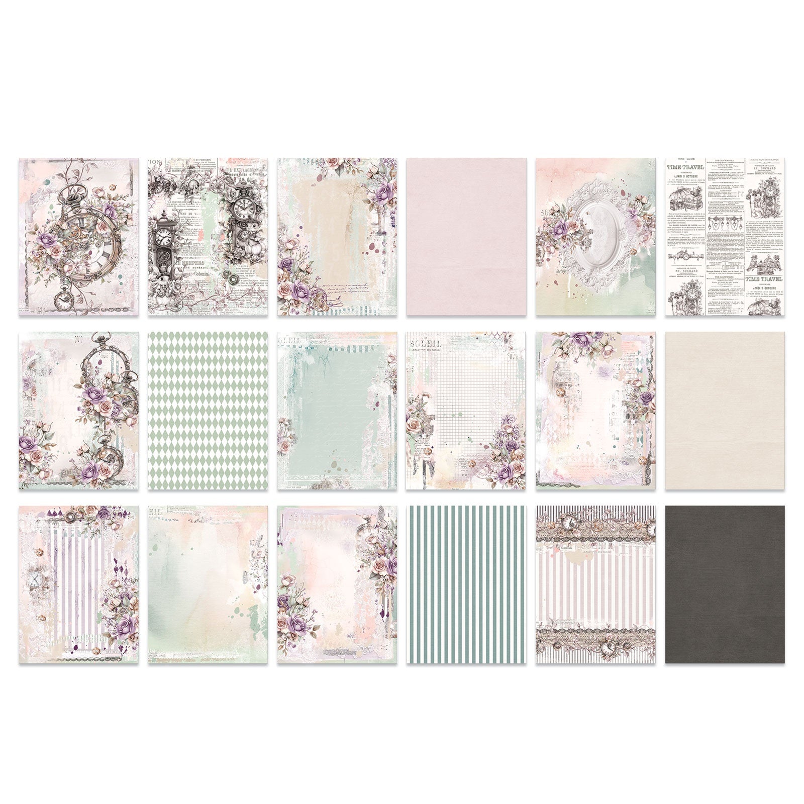 49 and Market - Echoes of time - Collection pack - 6" x 8"