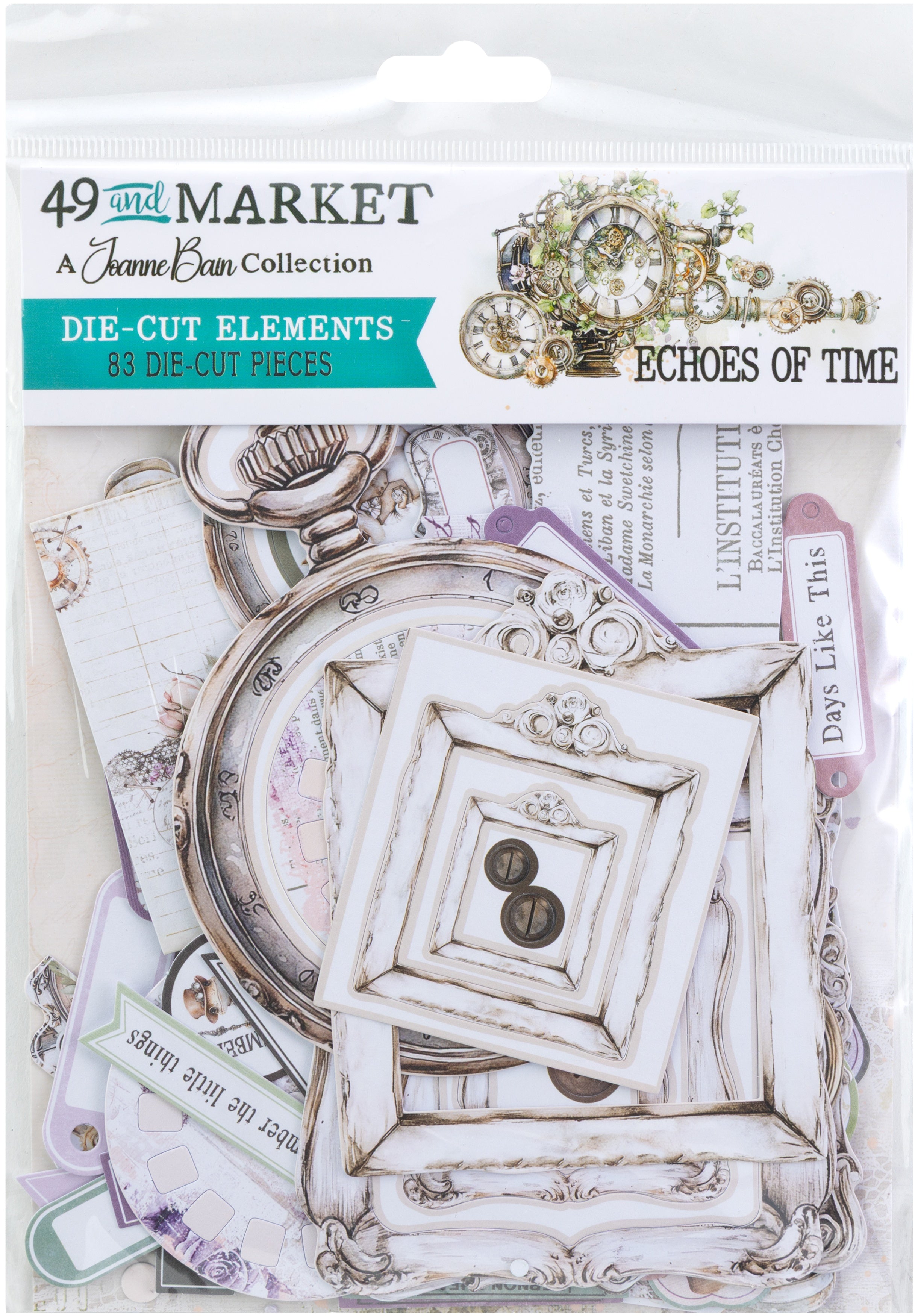 49 and Market - Echoes of time - Die Cut Elements