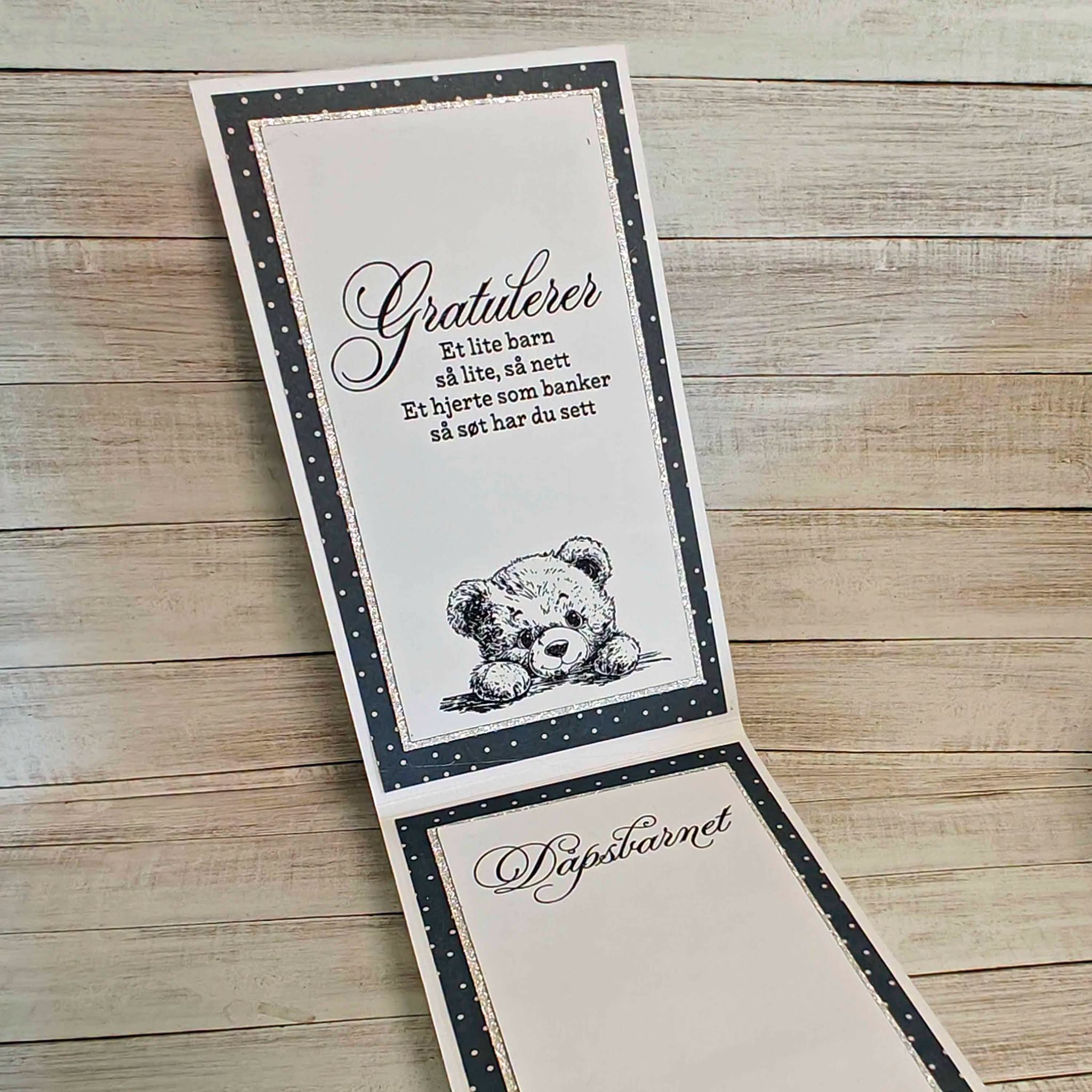 Papirdesign - Clearstamps - En drøm blir sann