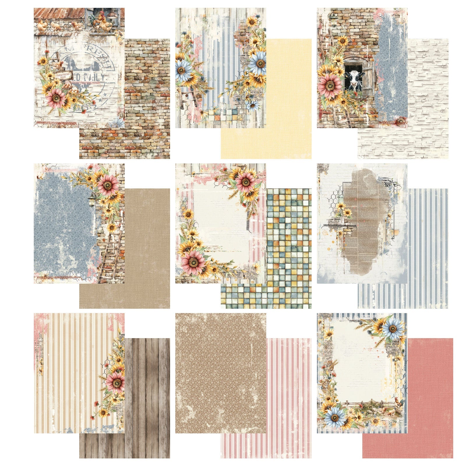 49 and Market - Whispering Way - Collection pack - 6" x 8"