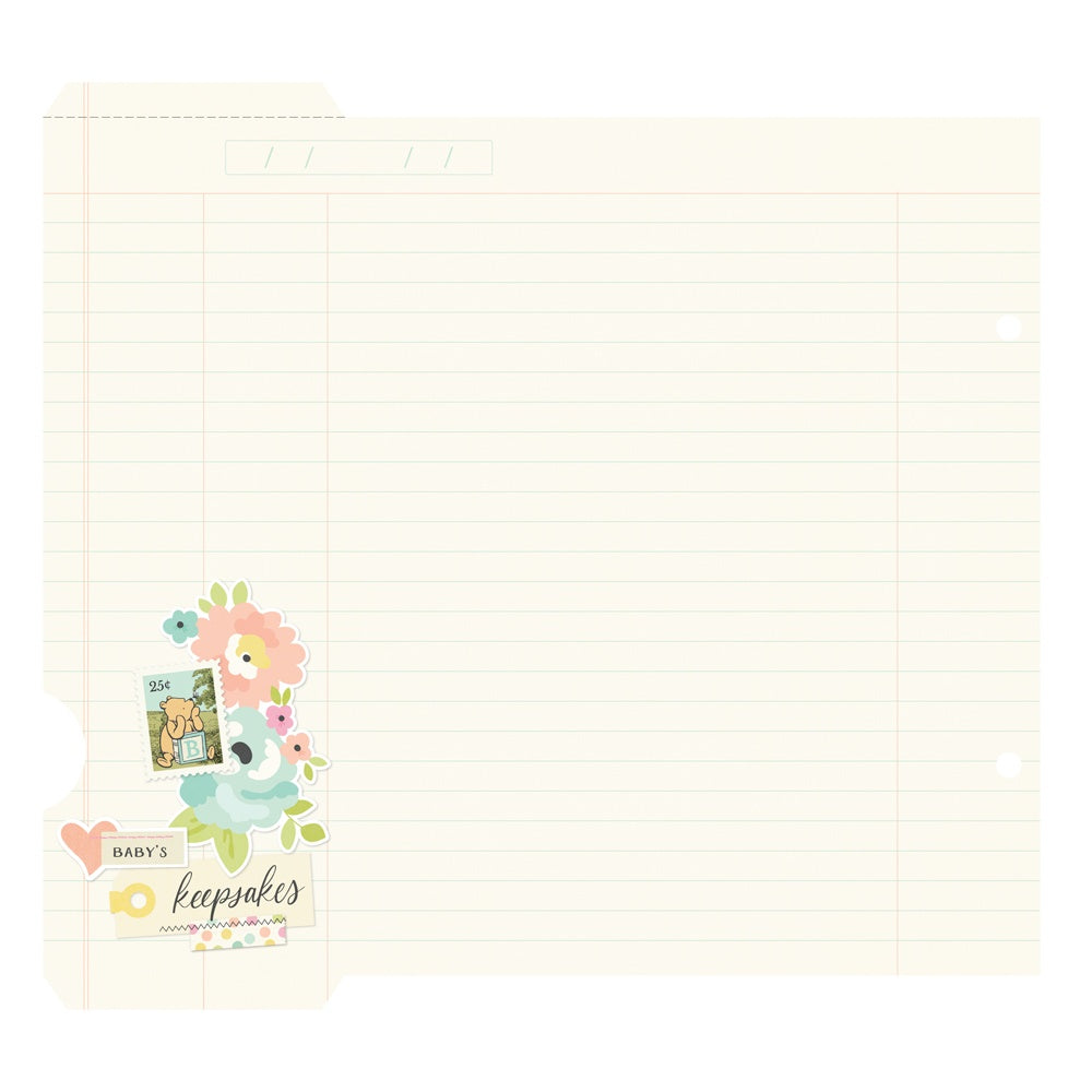 Simple Stories - Classic Pooh Baby - Binder Inserts