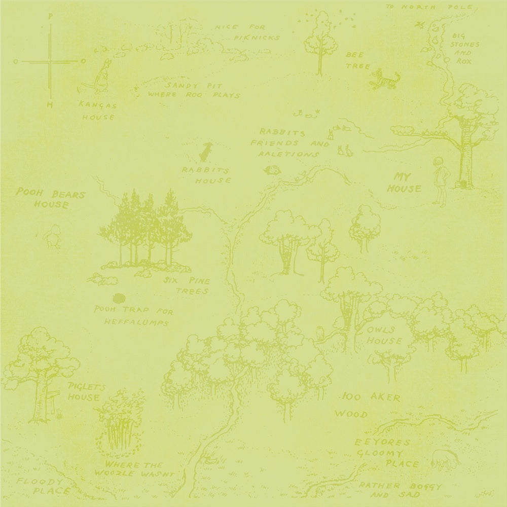 Simple Stories - Classic Pooh Baby - Elements 4x6" - 12x12