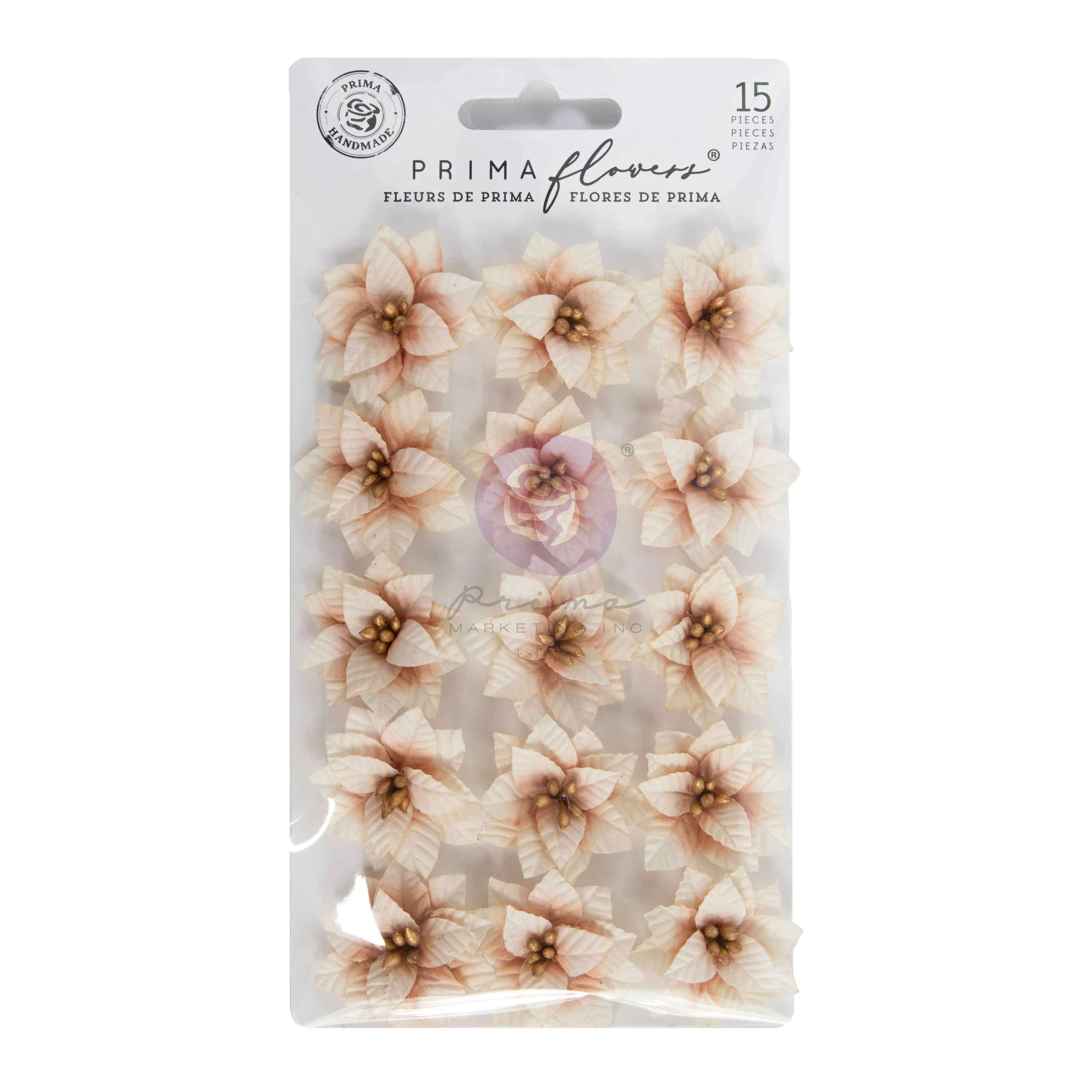 Prima - Twinkle & Treats - Flowers - Frosted Petals