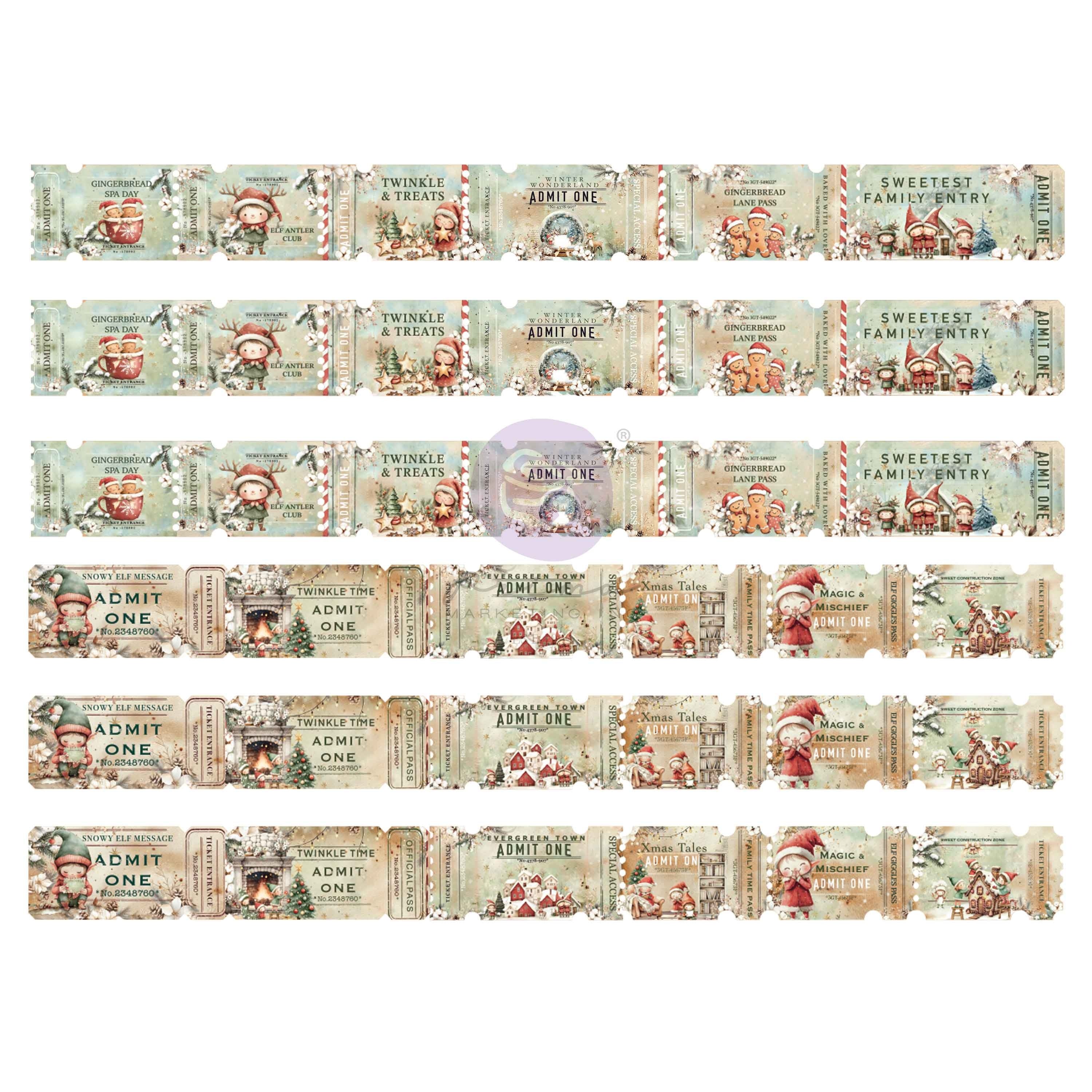 Prima - Twinkle & Treats - Ephemera Tickets