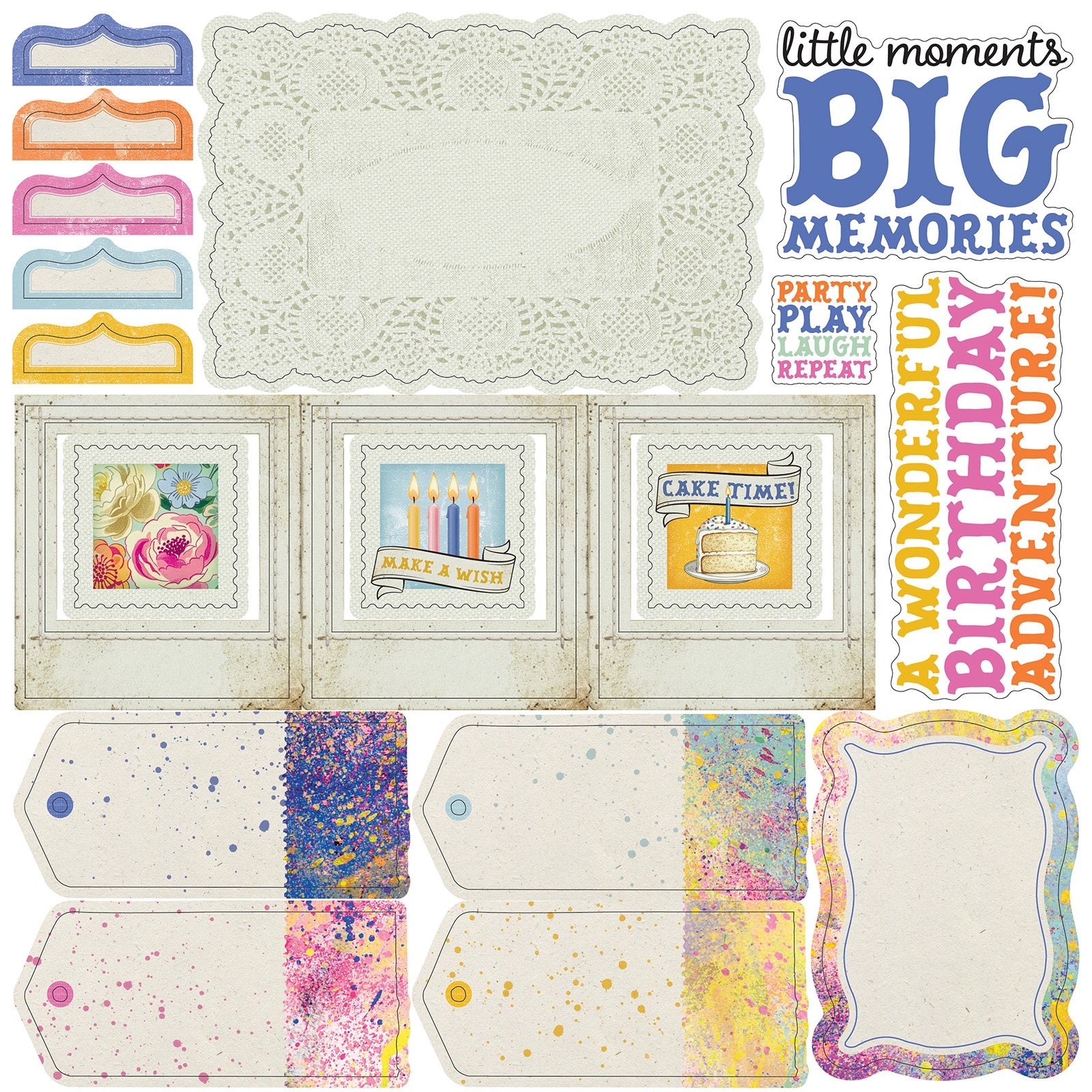 49 and Market - All in one kit - It's your day  - 12 x 12"