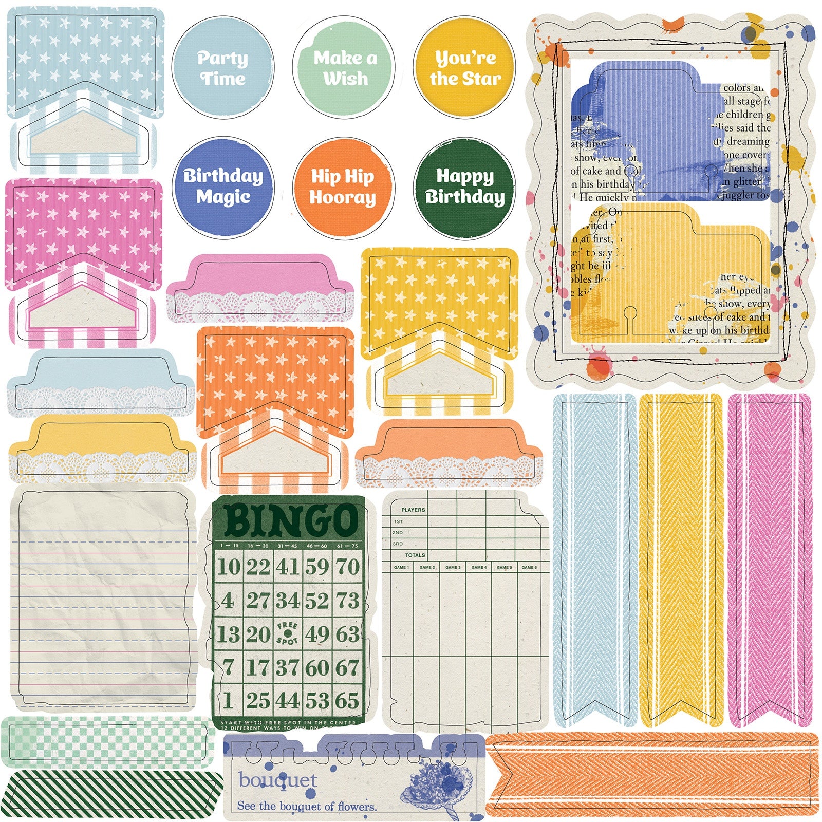 49 and Market - All in one kit - It's your day  - 12 x 12"