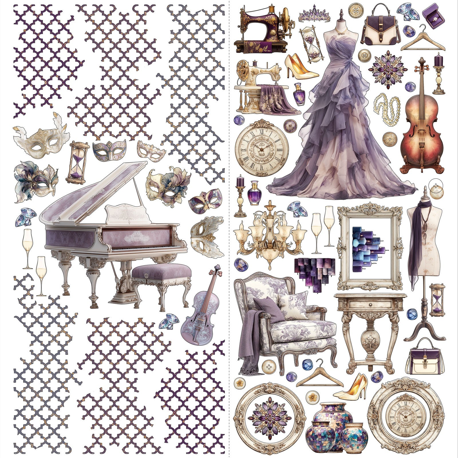 49 and Market - Plume & Petal - Laser Cut - Essential