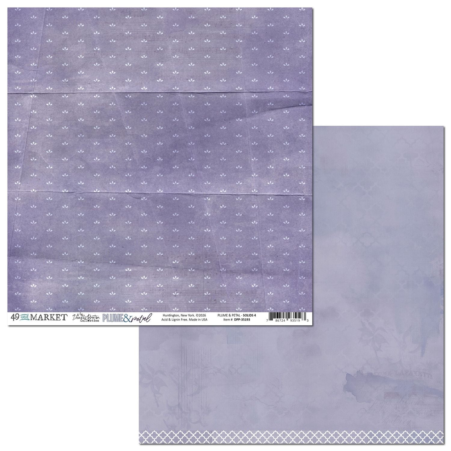49 and Market - Plume & Petal - Solids Collection Pack - 12 x 12"