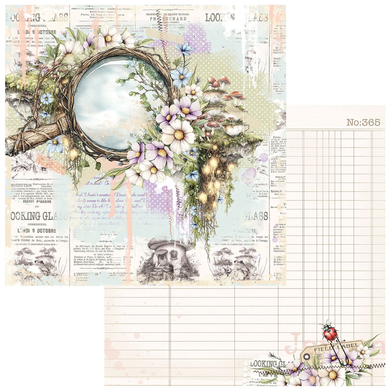 49 and Market - The Looking Glass - Collection Pack 12 x 12"