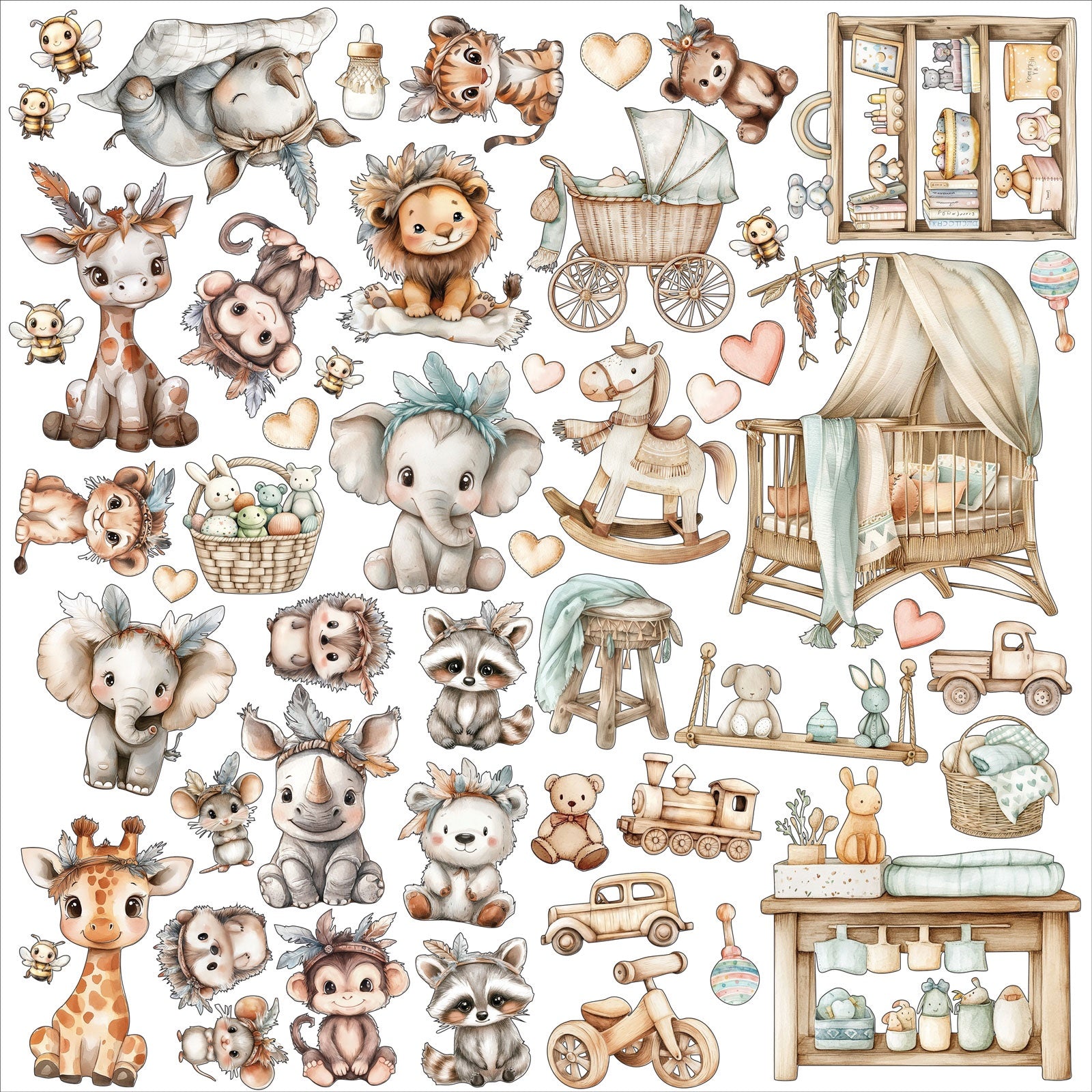 49 and Market - All in one kit -   Little Dreamers SPICE  - 12 x 12"
