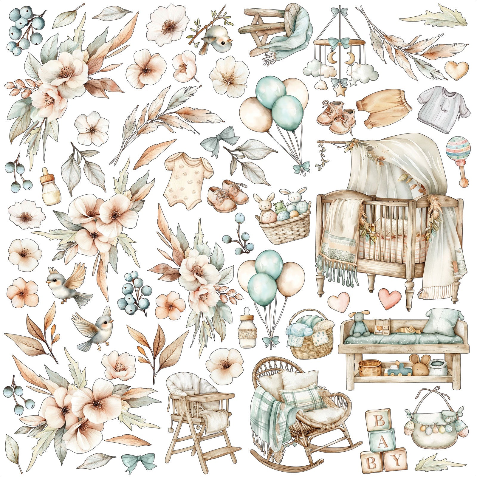 49 and Market - All in one kit -   Little Dreamers SPICE  - 12 x 12"
