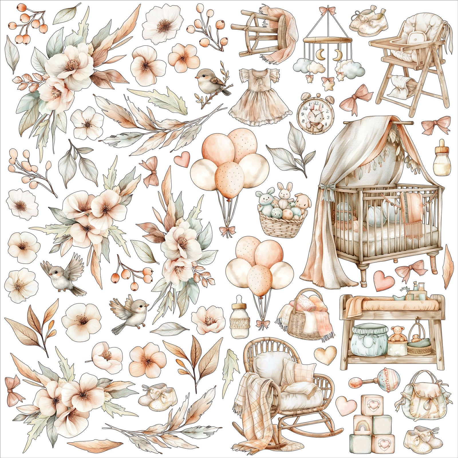 49 and Market - All in one kit -   Little Dreamers SUGAR  - 12 x 12"