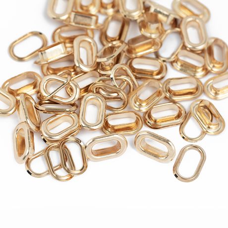 We R Memory Keepers - Oval eyelets - Gold