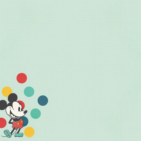 Simple Stories - Happiest place - Meeting the mouse -  12x12"
