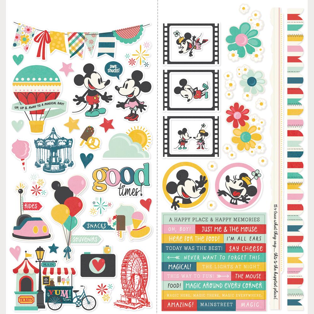 Simple Stories - Happiest place - Collection Kit   12 x 12"