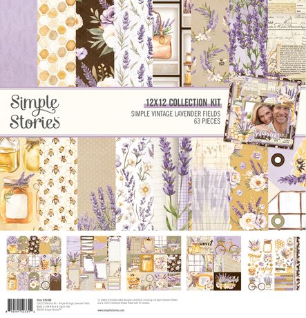 Simple Stories - Lavender Fields - Collection Kit   12 x 12"