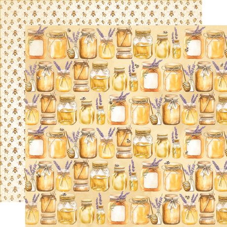 Simple Stories - Lavender Field - Just bee you -  12x12"