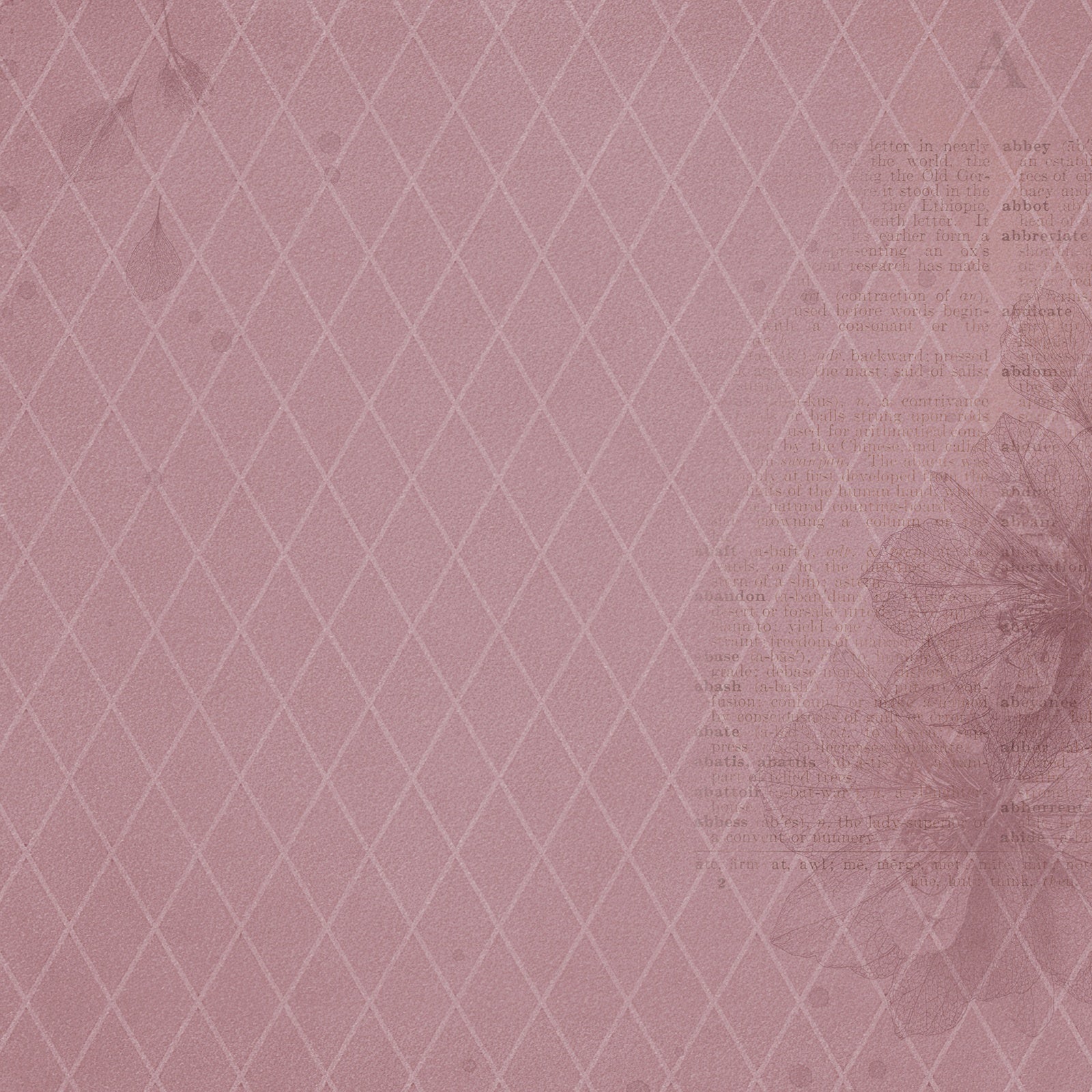 49 and Market - Faded Memory Lane - Fragment - 12 x 12"