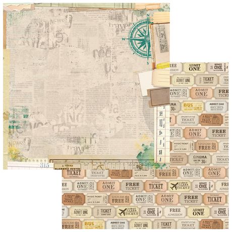 49 and Market - Travel Diary - Collection Pack 12 x 12"