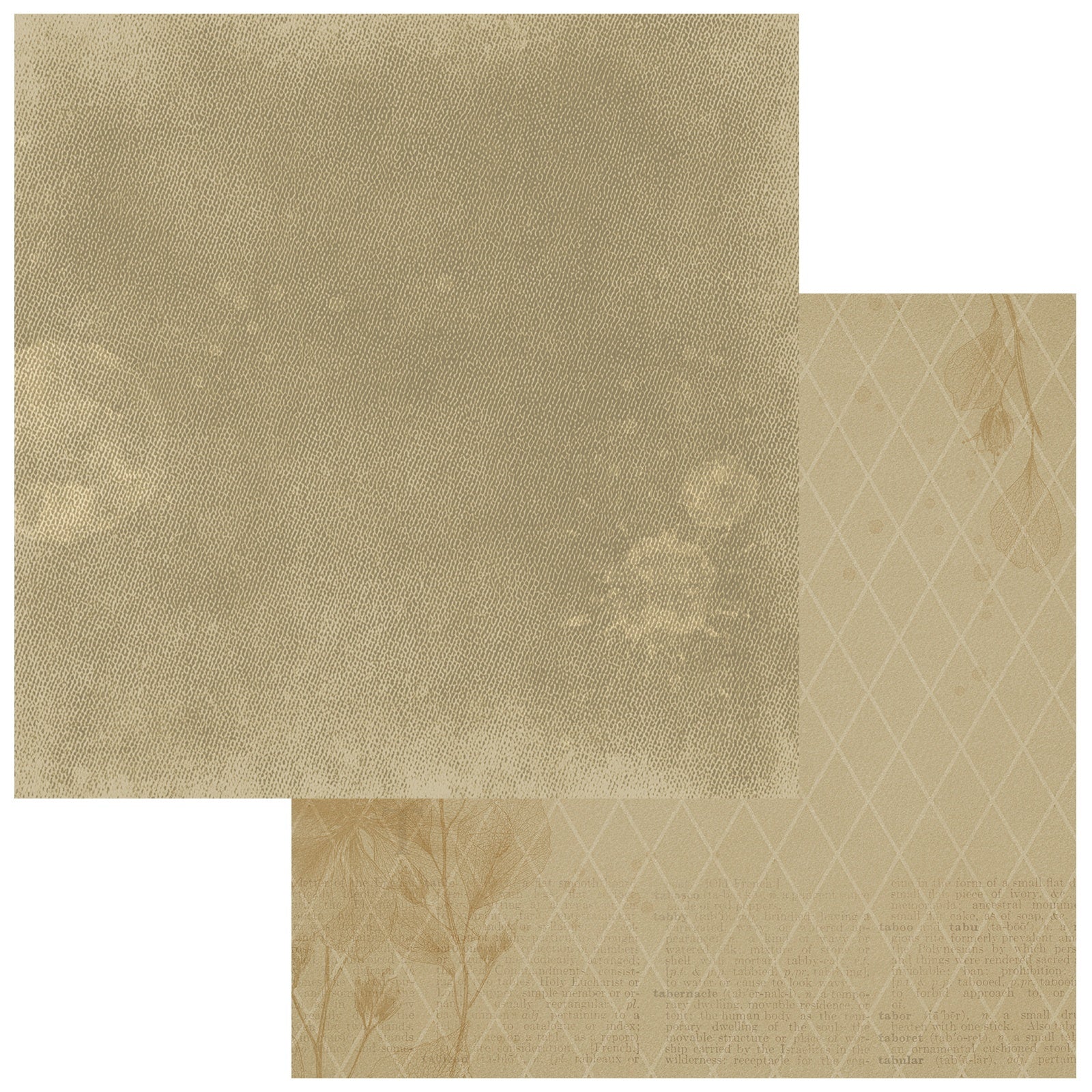 49 and Market - Faded Memory Lane - Solids Collection Pack - 12 x 12"