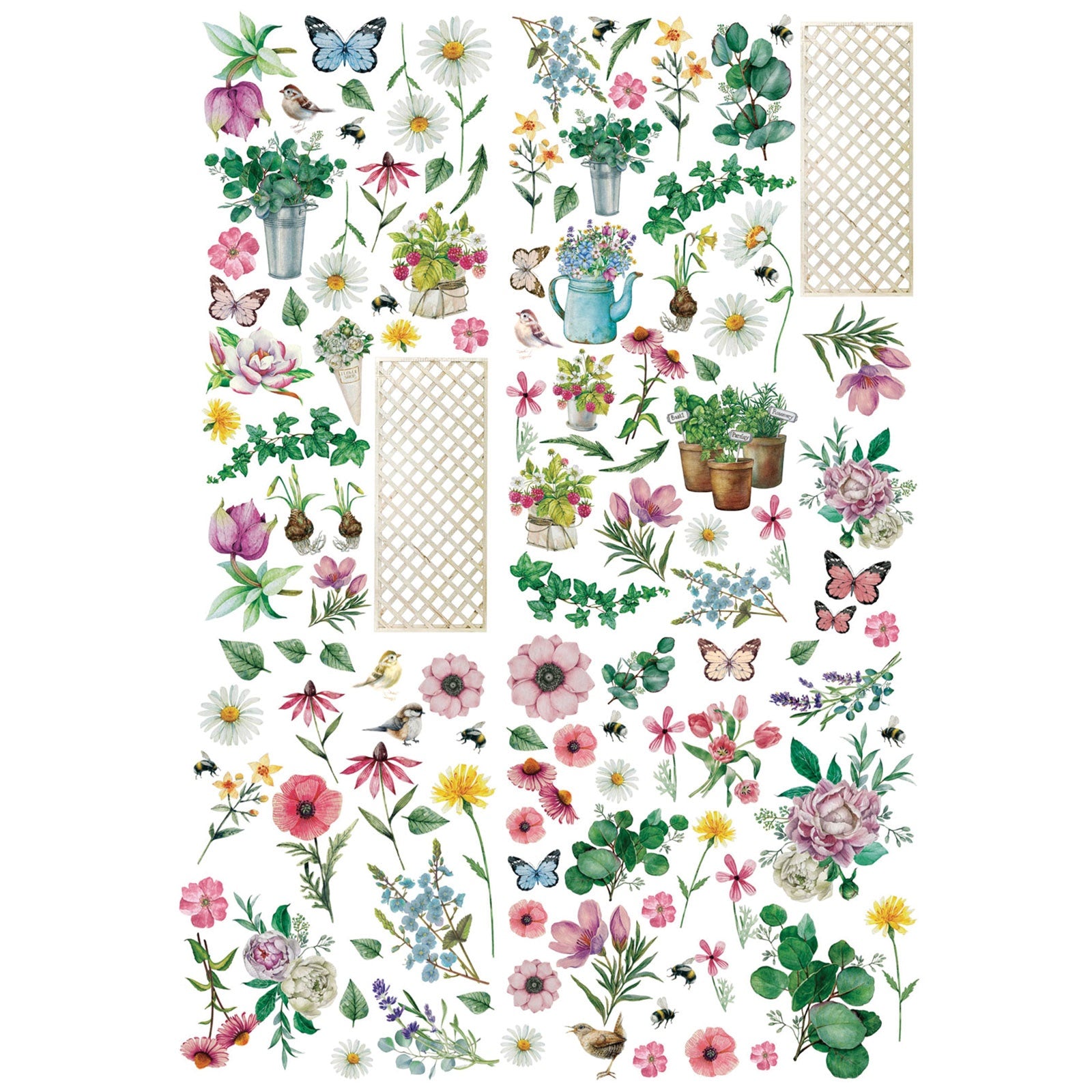 49 and Market - From the garden - Laser Cut - Wildflowers