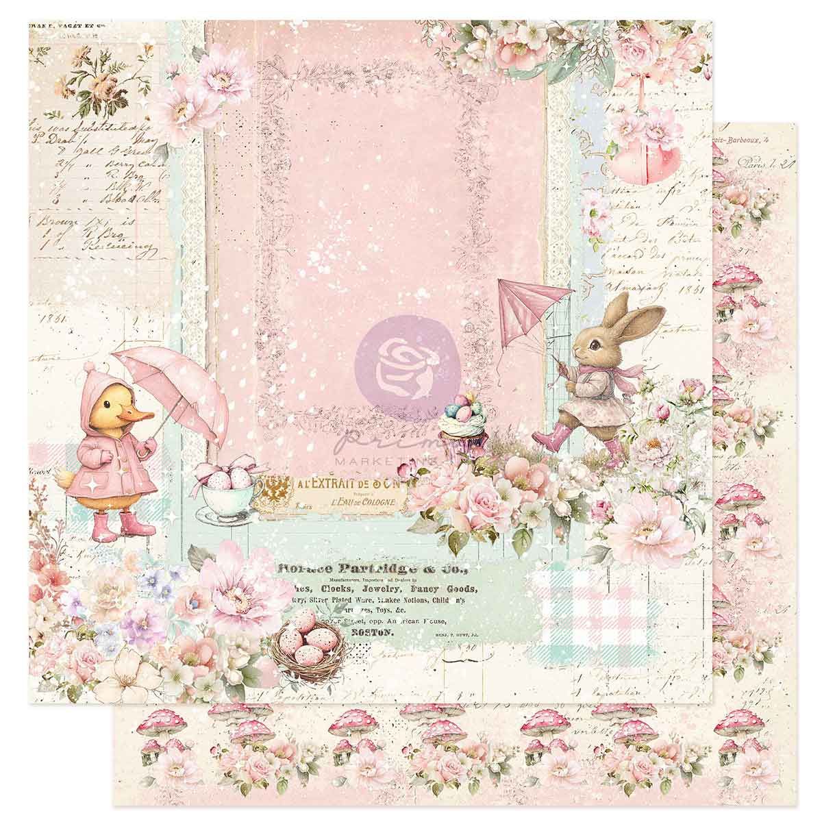 Prima - Sweet Spring - Paper Pad     12 x 12"