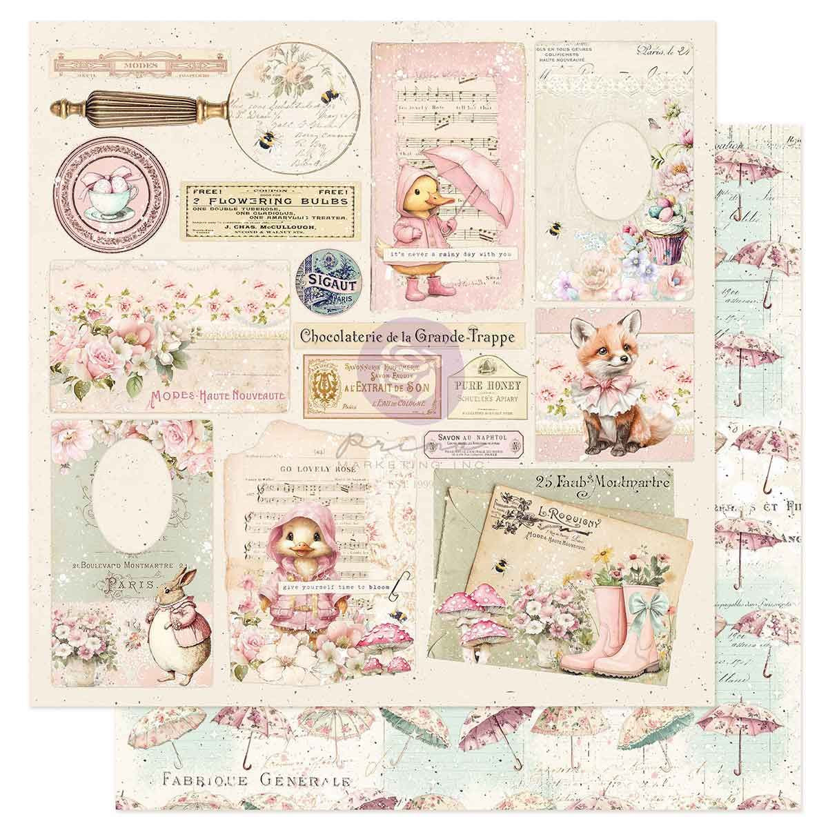 Prima - Sweet Spring - Paper Pad     12 x 12"