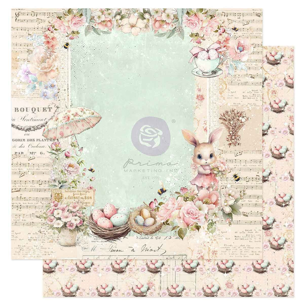 Prima - Sweet Spring - Paper Pad     12 x 12"