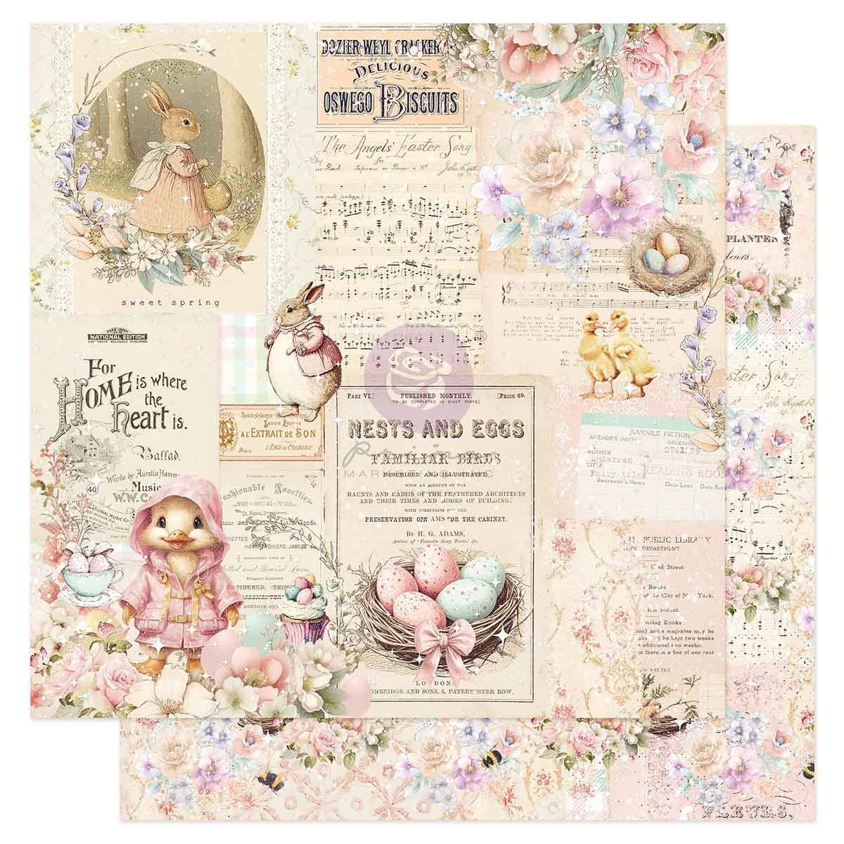 Prima - Sweet Spring - Paper Pad     12 x 12"
