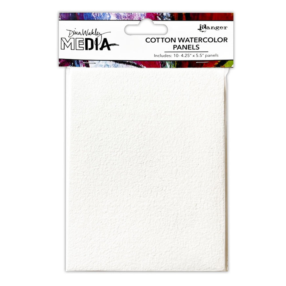 Dina Wakley Media - Cotton Watercolor Card Panels