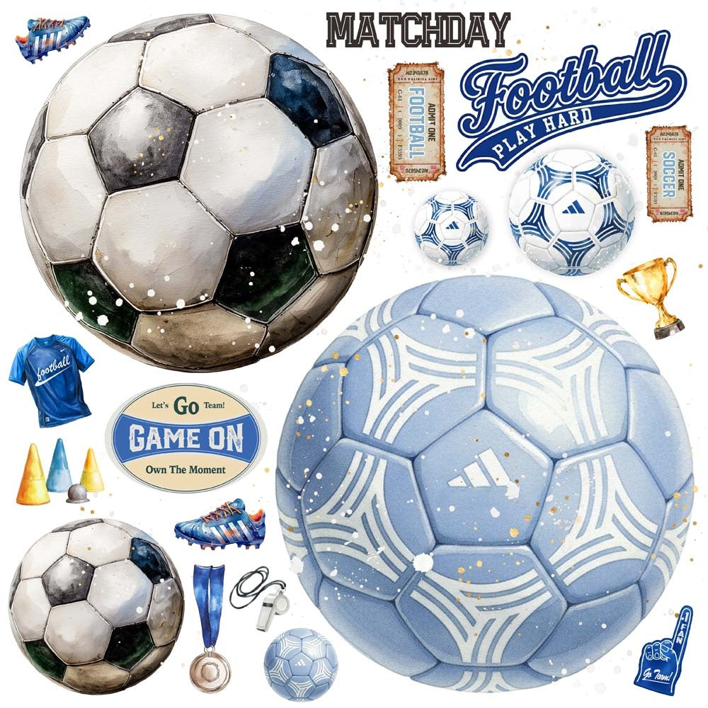 Memory Place - Matchday - Score! - 12 x 12"