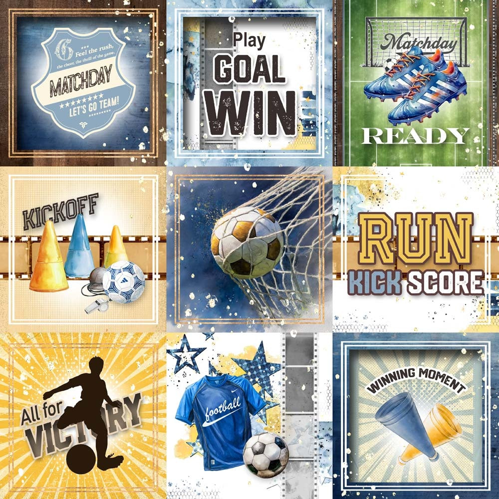 Memory Place - Matchday - Matchday - 12 x 12"