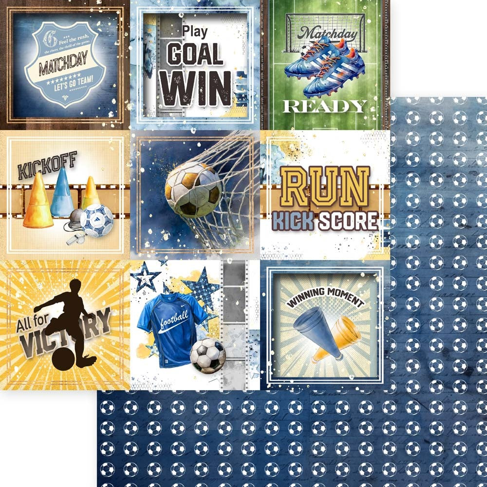 Memory Place - Matchday - Paper Pack  -  6 x 6"