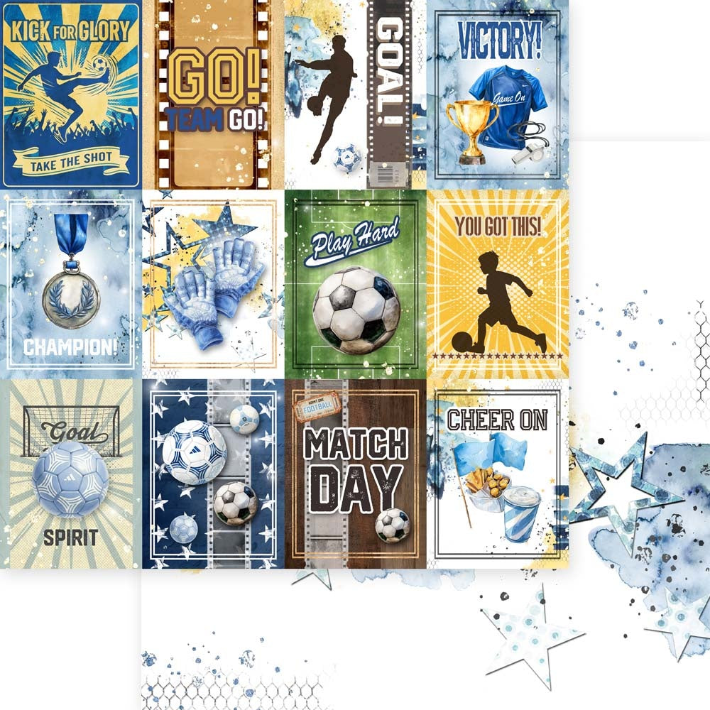 Memory Place - Matchday - Goal! - 12 x 12"