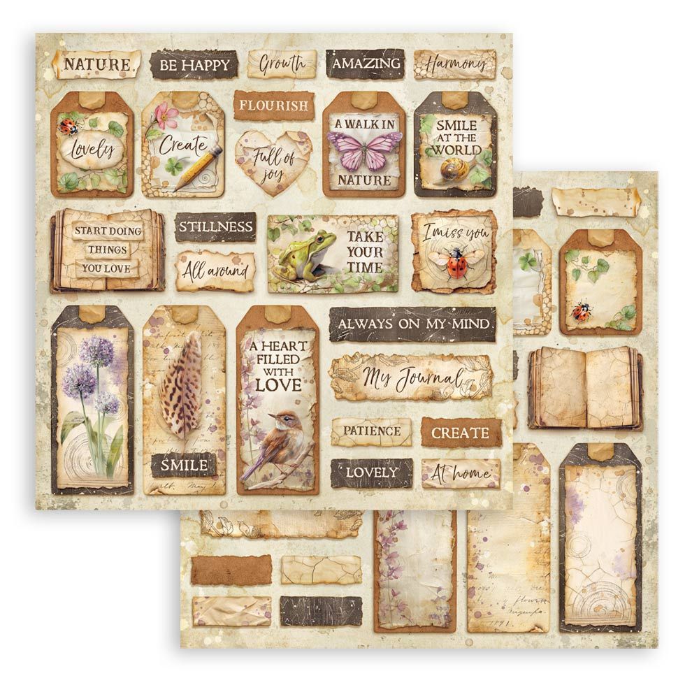 Stamperia  - All Around - Paper Pad 12 x 12" (10ark)