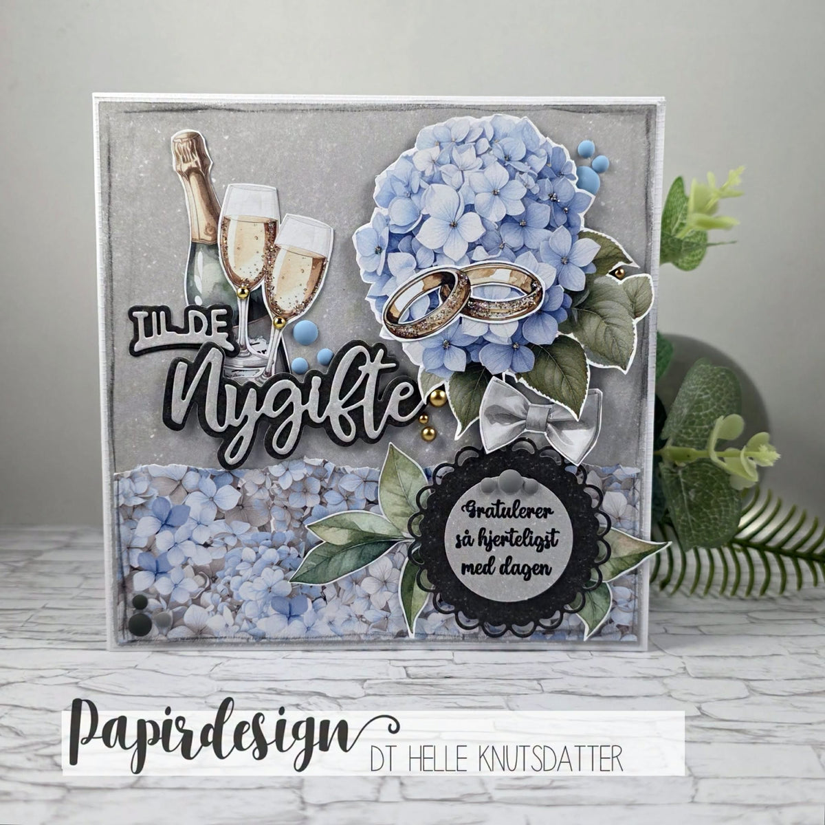 Papirdesign - Clear stamp - Runde stempler 2