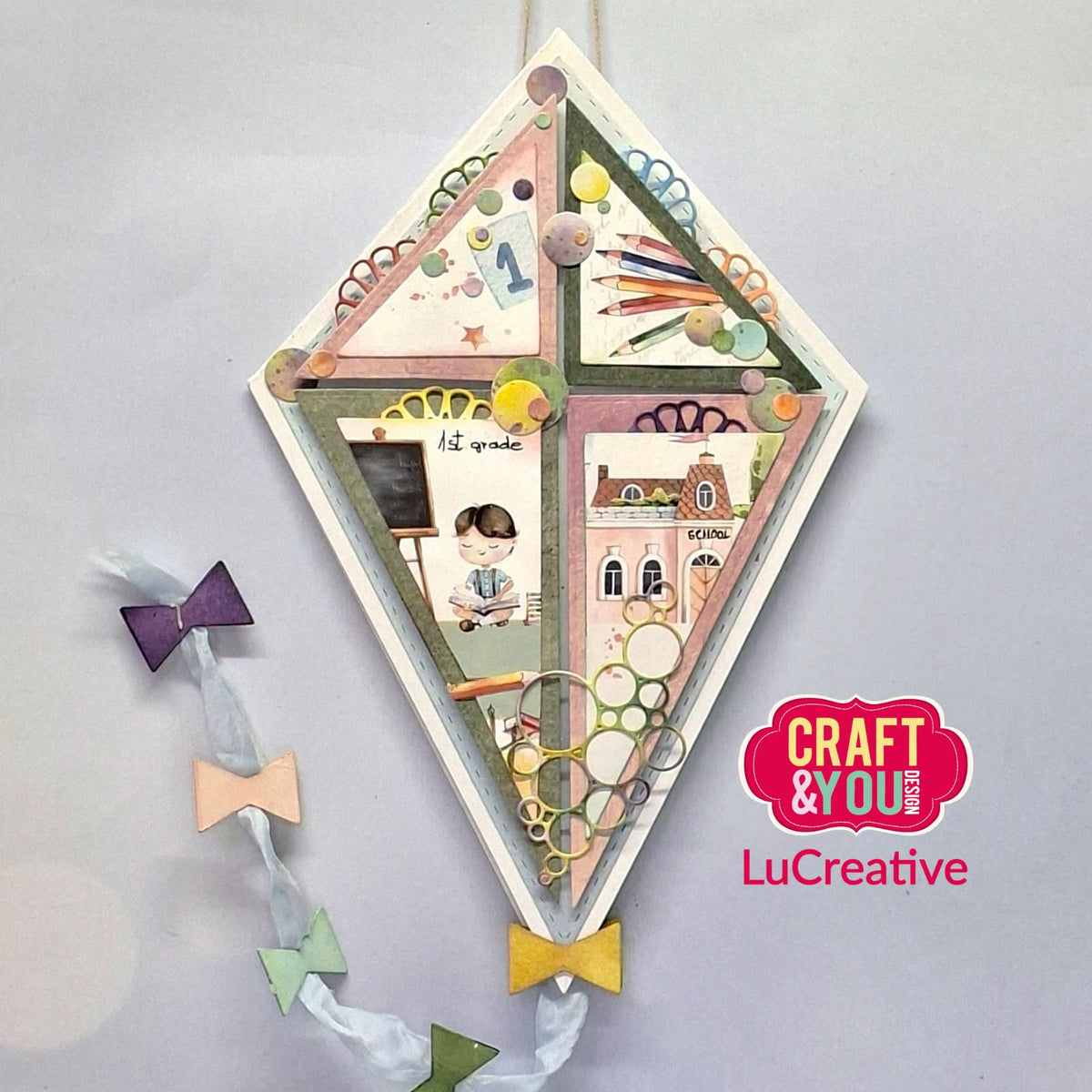 Craft and You - Dies - Kite Base Card
