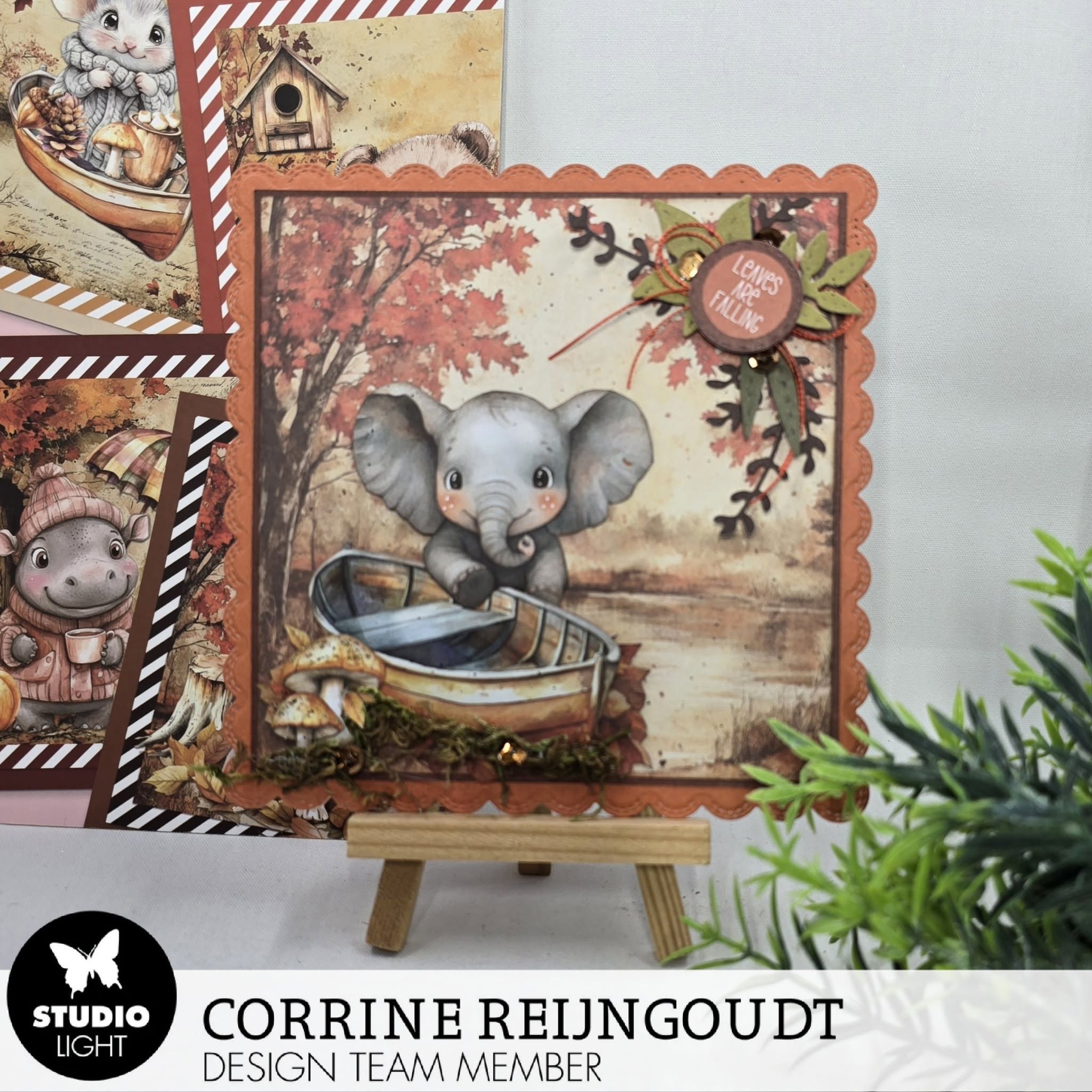 Studio Light - Card making pad - Harvest Festival