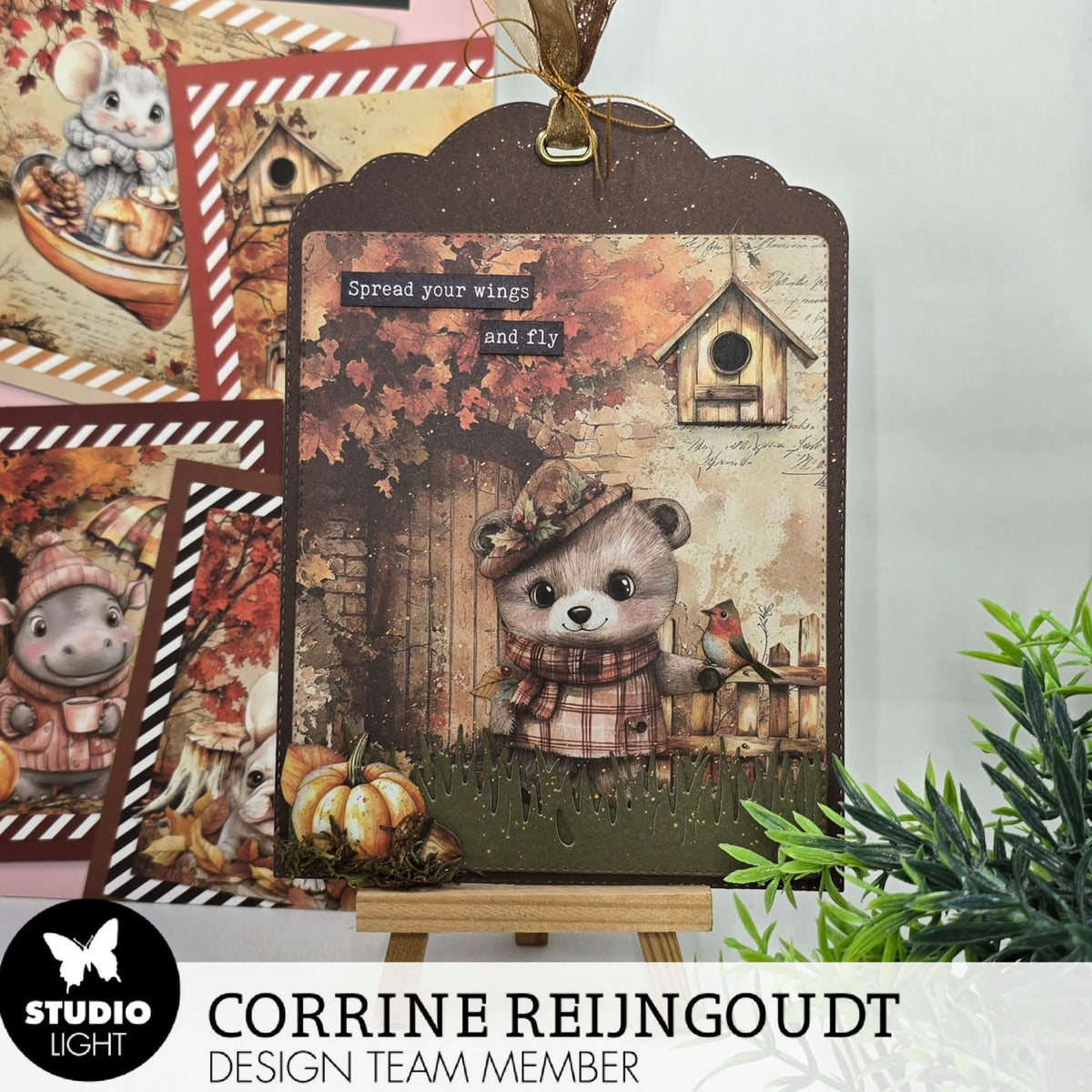 Studio Light - Card making pad - Harvest Festival