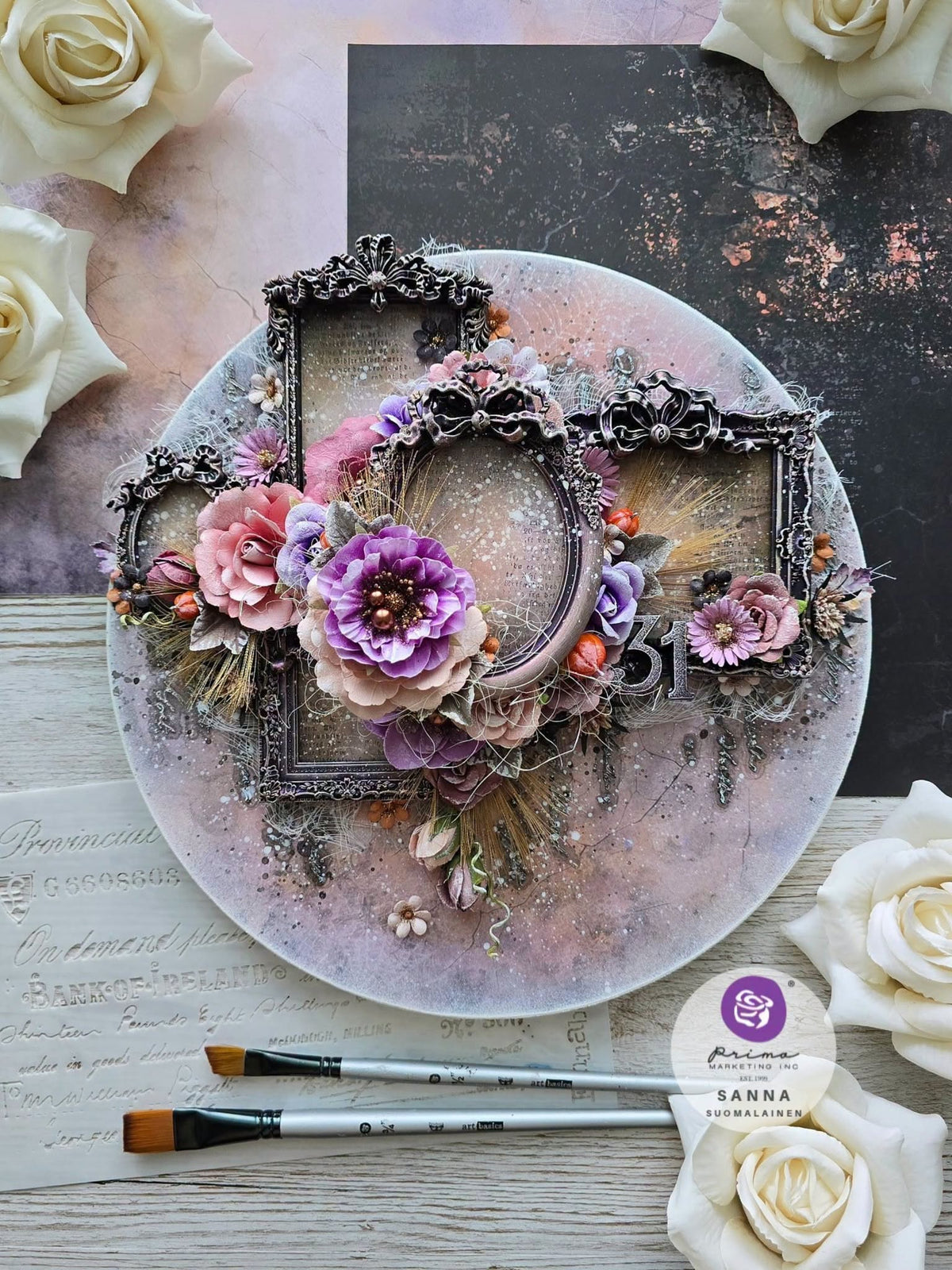 Prima Marketing - Made of Magic - Flowers - Phantom Petals