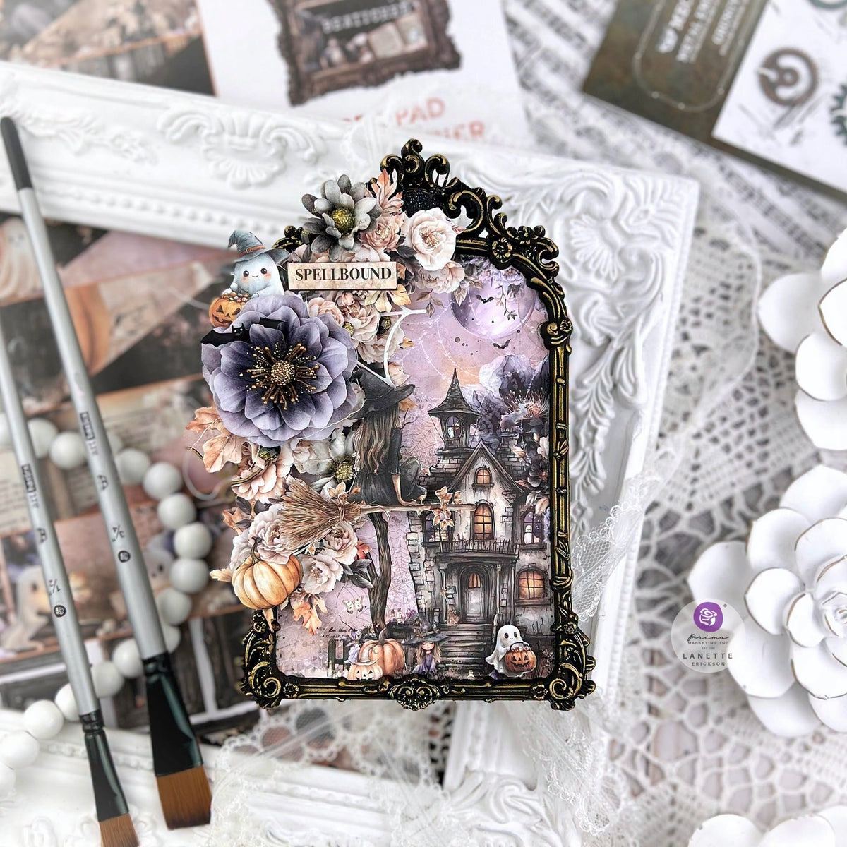 Prima Marketing - Made of Magic - Flowers - Phantom Petals