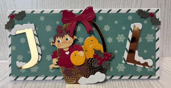 By Lene Design - Dies - Christmas Basket