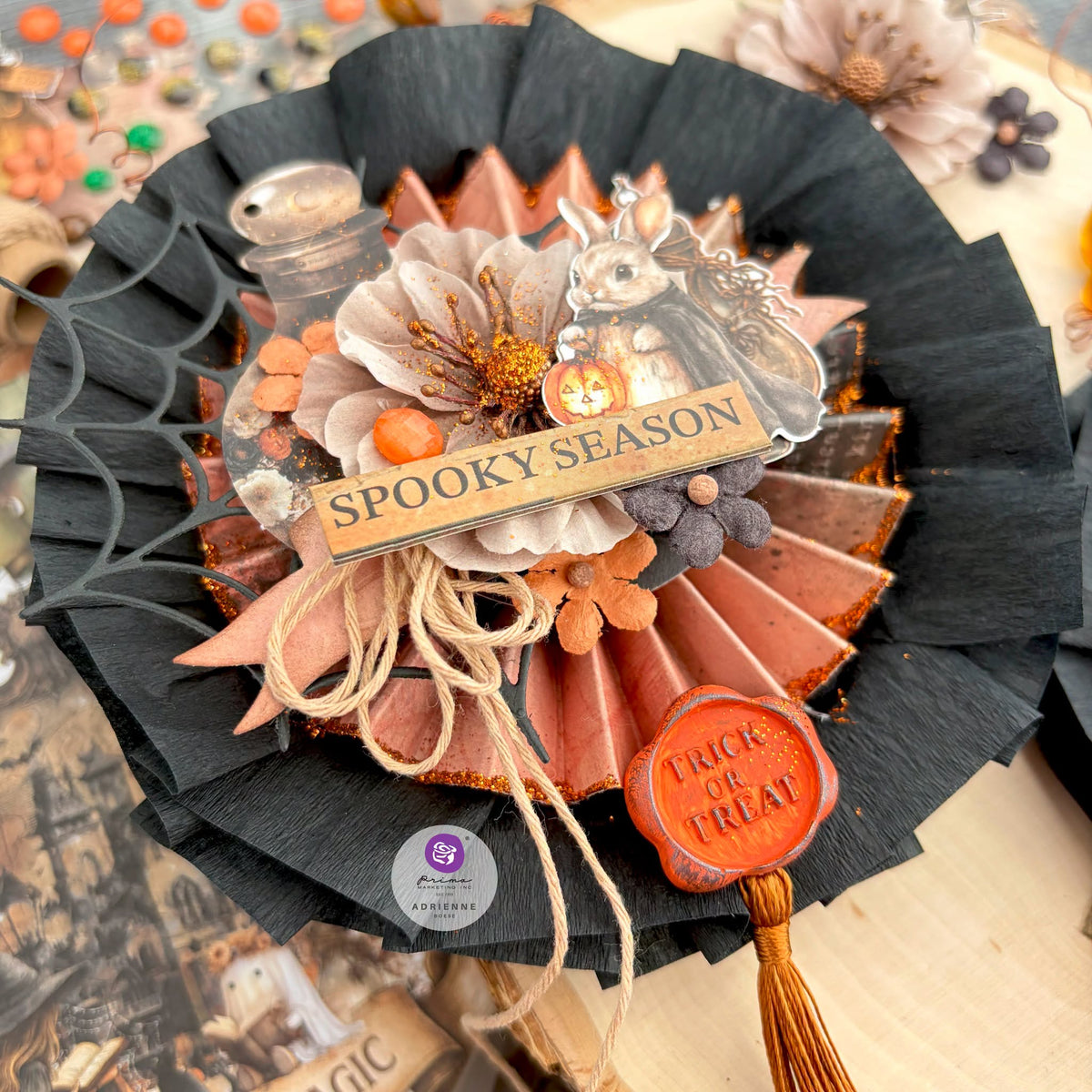 Prima Marketing - Made of Magic - Flowers - Phantom Petals