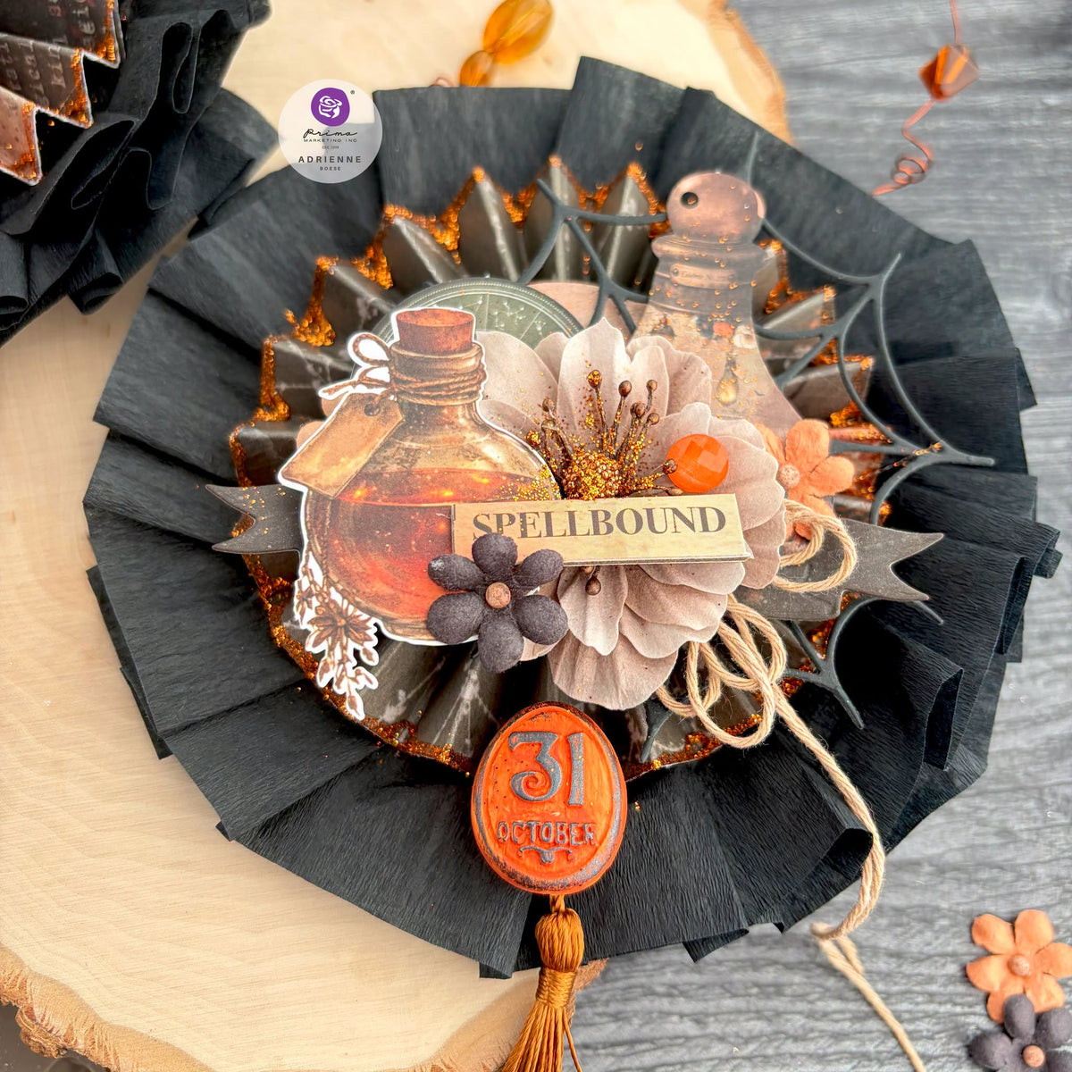 Prima Marketing - Made of Magic - Flowers - Phantom Petals