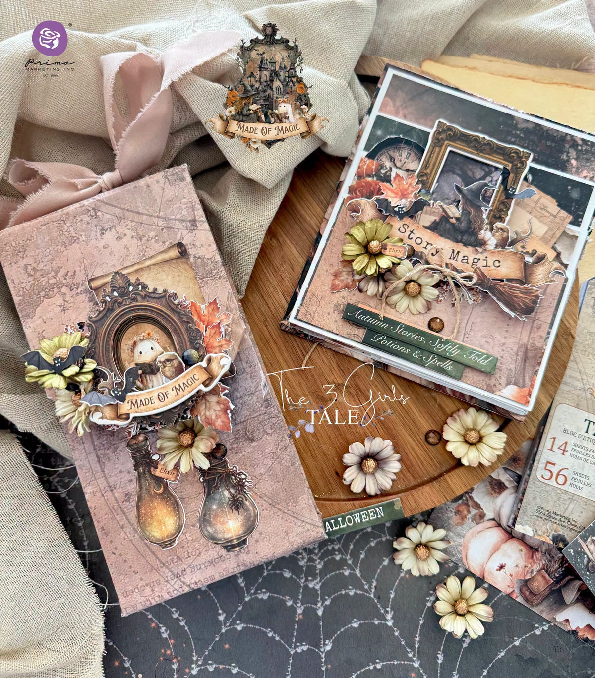 Prima Marketing - Made of Magic - Moonlit Meadow Flowers