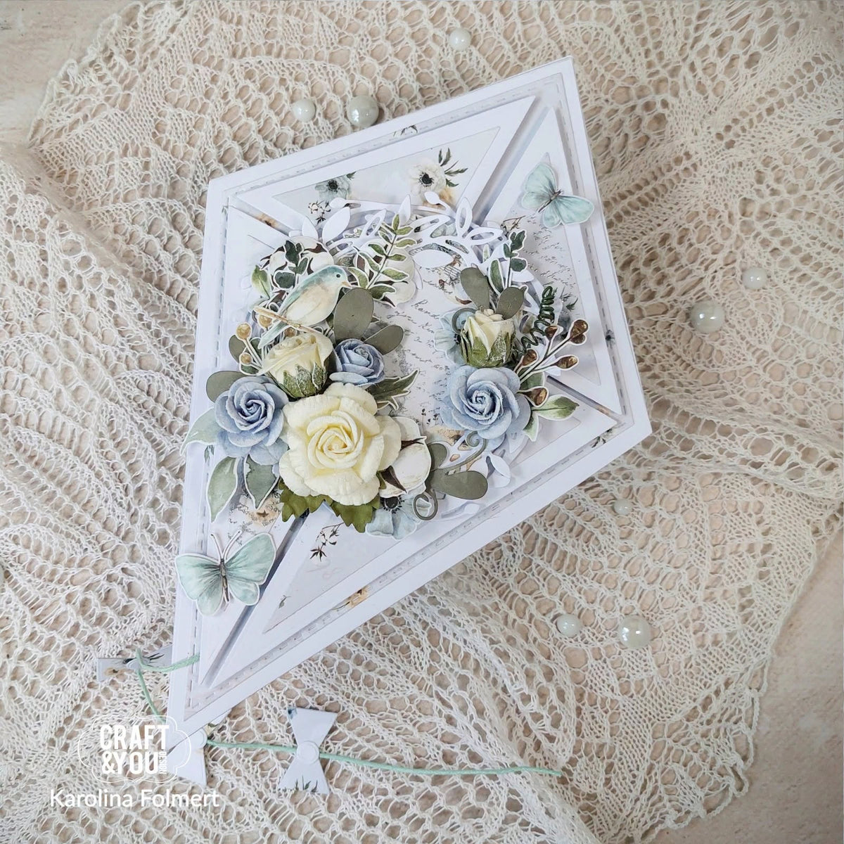 Craft and You - Dies - Kite Base Card