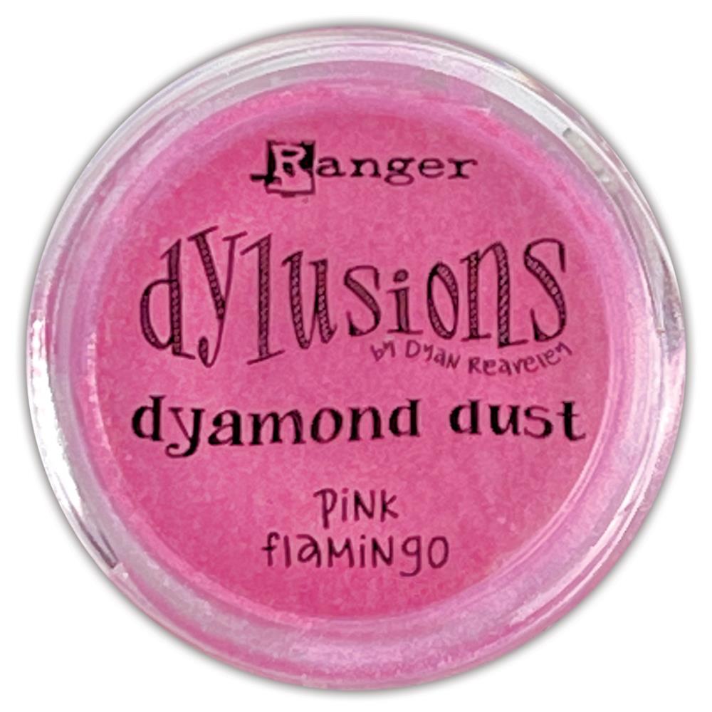 dylusions  dymond dust  pink flamingo  83832