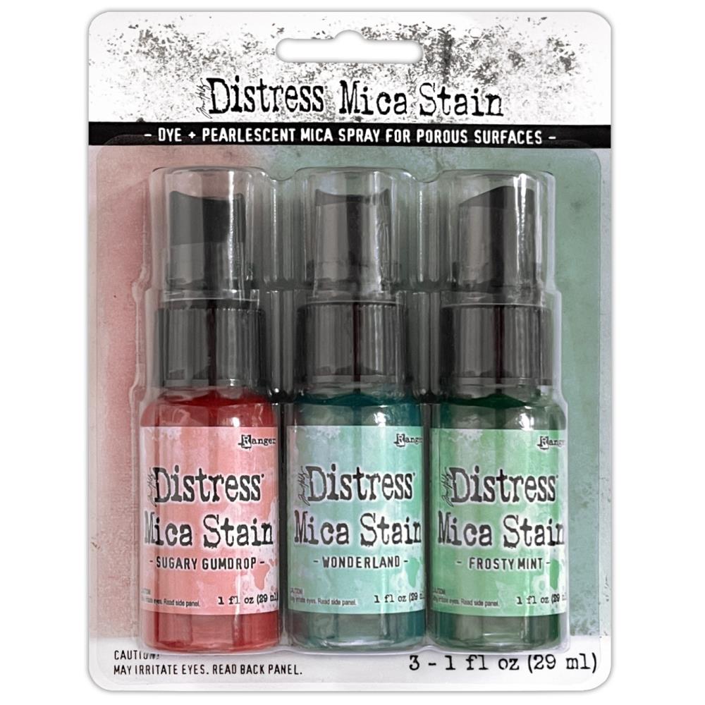 Tim Holtz - Christmas Collection 2023 - Distress Mica Stain Holiday Set # 6 - NY