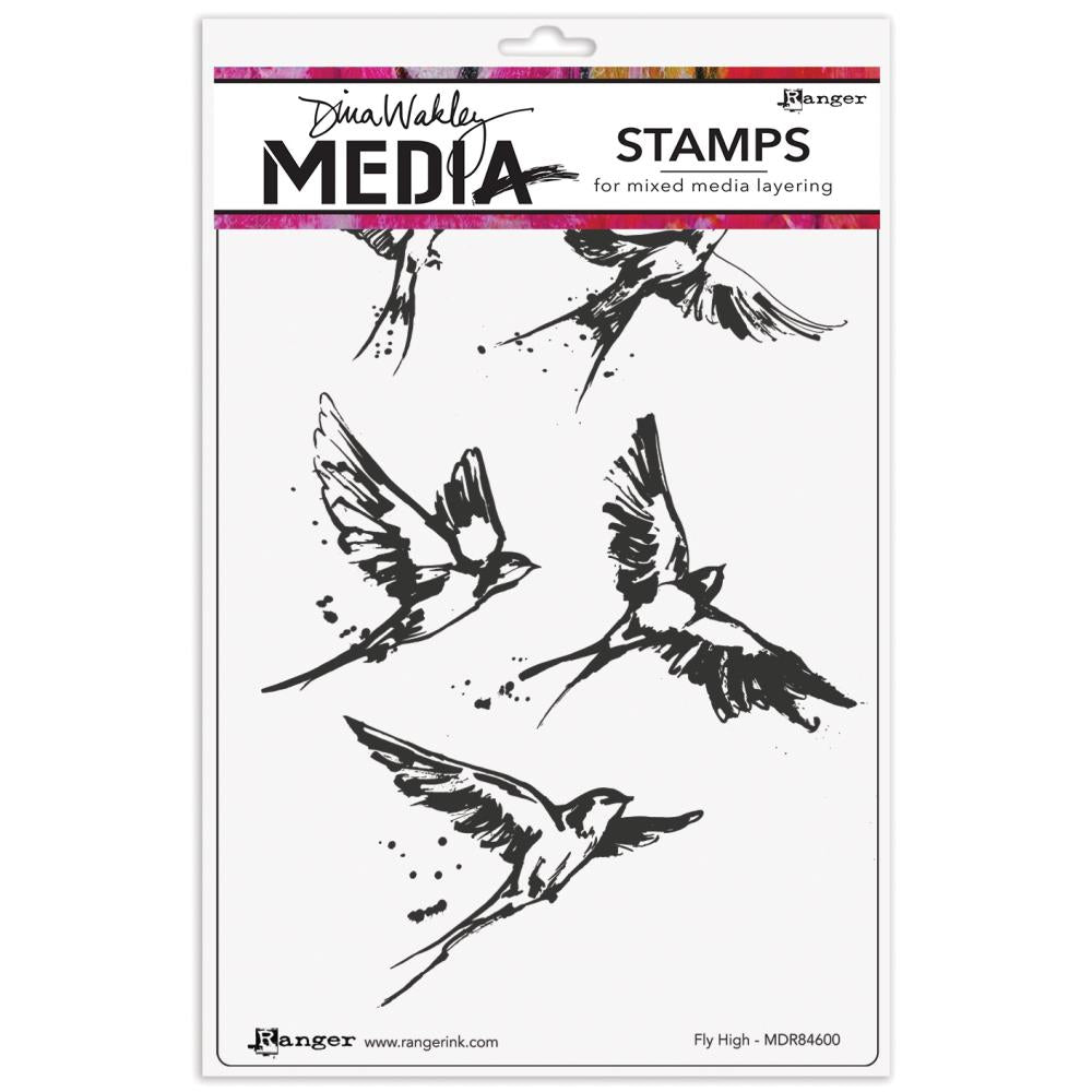 fly high stamps dina wakley mdr 84600